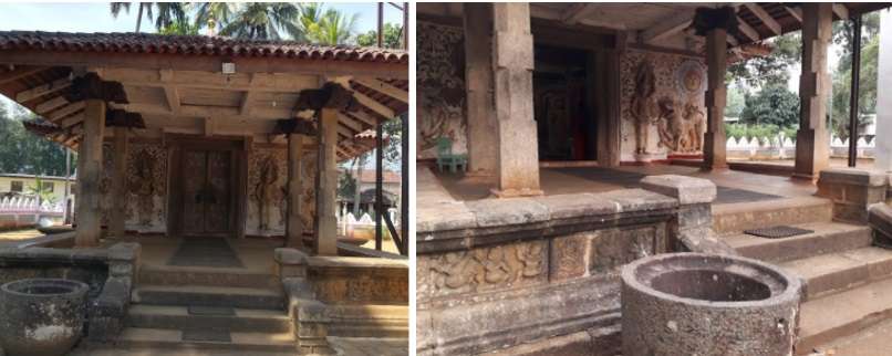 Niyamgampaya Rajamaha Vihare outside