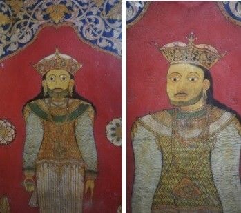 Niyamgapaya painting king and unamboowe adigar